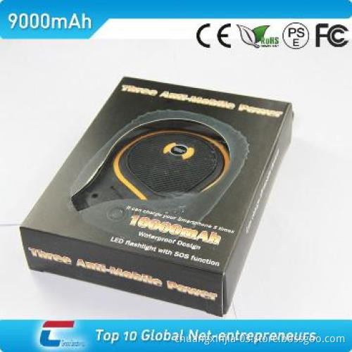 ROHS power bank for smartphone 9000mah